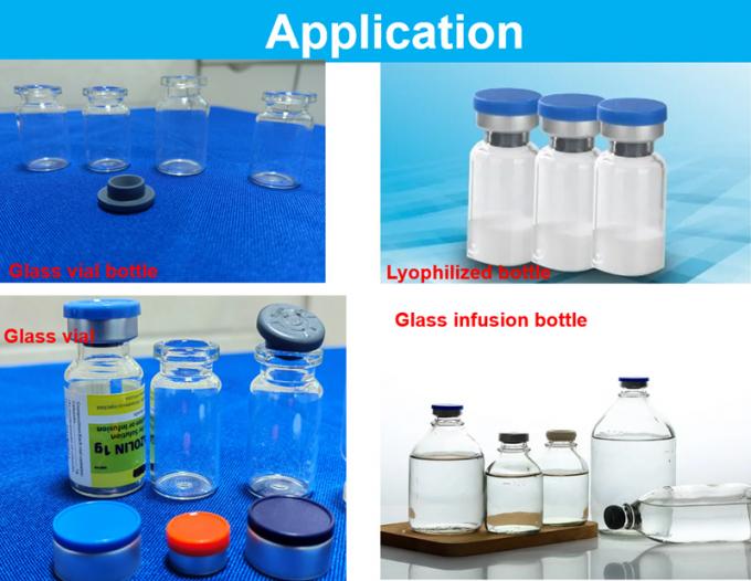 High Quality 13mm 20mm 28mm Lyophilization Closures Bromine Butyl Rubber Stoppers for Pharmaceutical Glass Injectable Vials