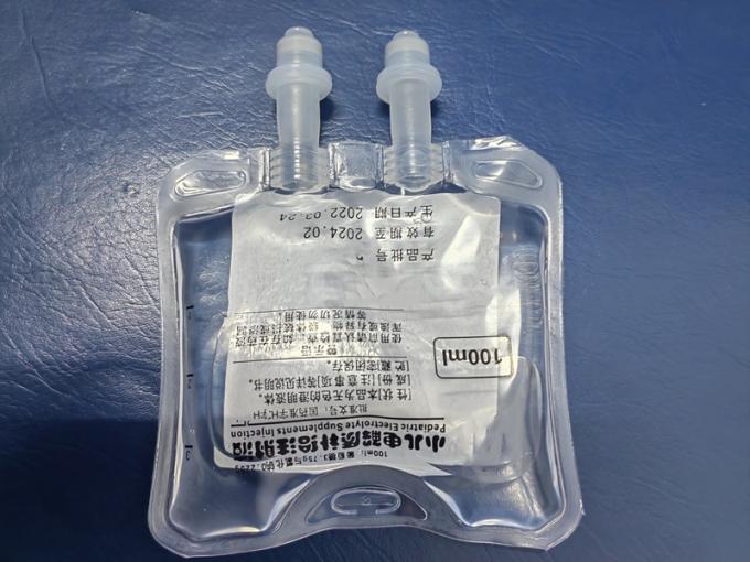100 ml Nicht-PVC-Infusionsbeutel Einweg-Infusionsbeutel für Krankenhausgebrauch 2