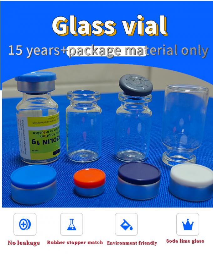 Wholesale Cheap 5ml 7ml 10ml Empty Sterile Tubular Clear Amber Medical Injection Glass Vials