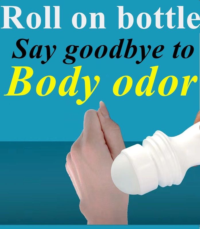 30 ml 50 Ml 60 ml Nachfüllbares ätherisches Öl Körpergeruch Leere HDPE-Kunststoffrolle auf Deodorantflaschen Runder Rollerball