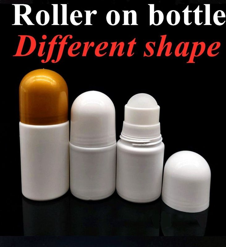 Lecksicherer Kunststoff auf Flaschen Orange Cap Roll Up Deodorant Behälter