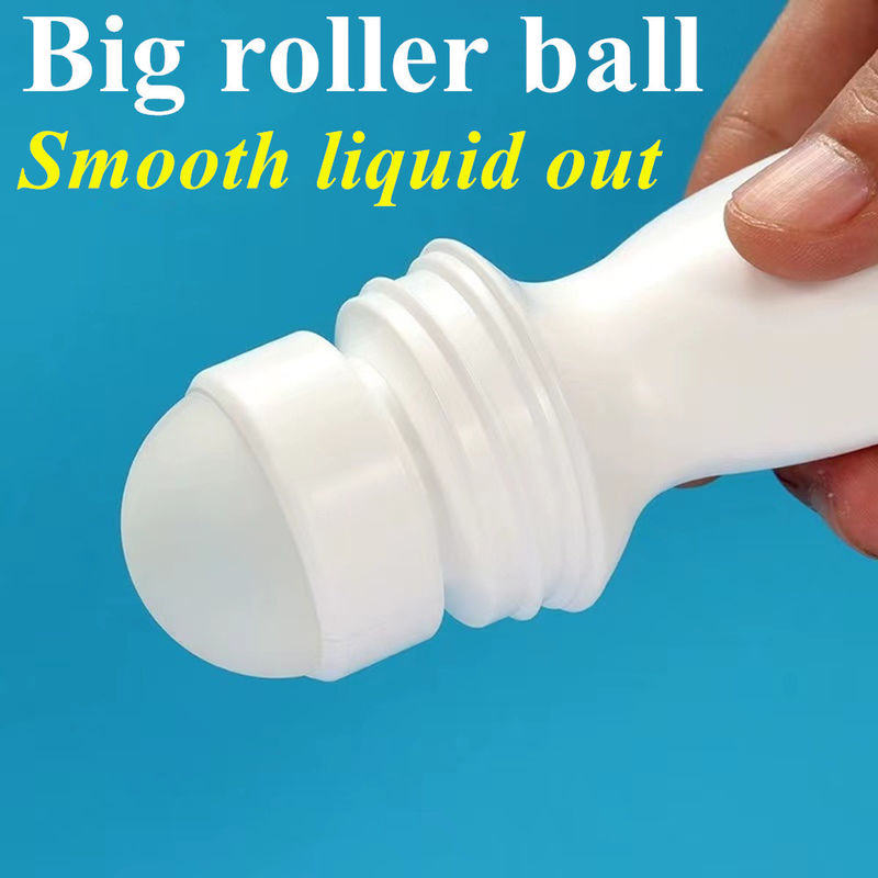 50 ml PE Leere Rollkugel Duftkörperflasche Antitranspirant Flasche leere Kunststoffflasche Roll auf Deodorantflasche