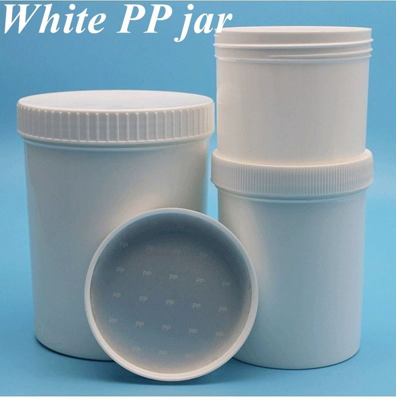 250 ml 500 ml 950 ml Kosmetische Gesichtscreme Glas Augen-Haar-Körpercreme Glas leere Creme Behälter PP Kunststoff Kosmetikglas