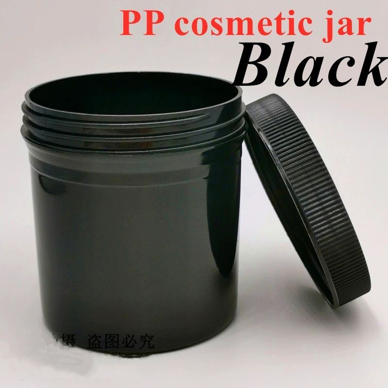 250 ml 8 oz 500 ml 950 ml 1000 ml PP Kunststoff Kosmetik Klar Durchsichtig Weiß Topf Kunststoff Salbe Creme Jar mit Schraubverschluss