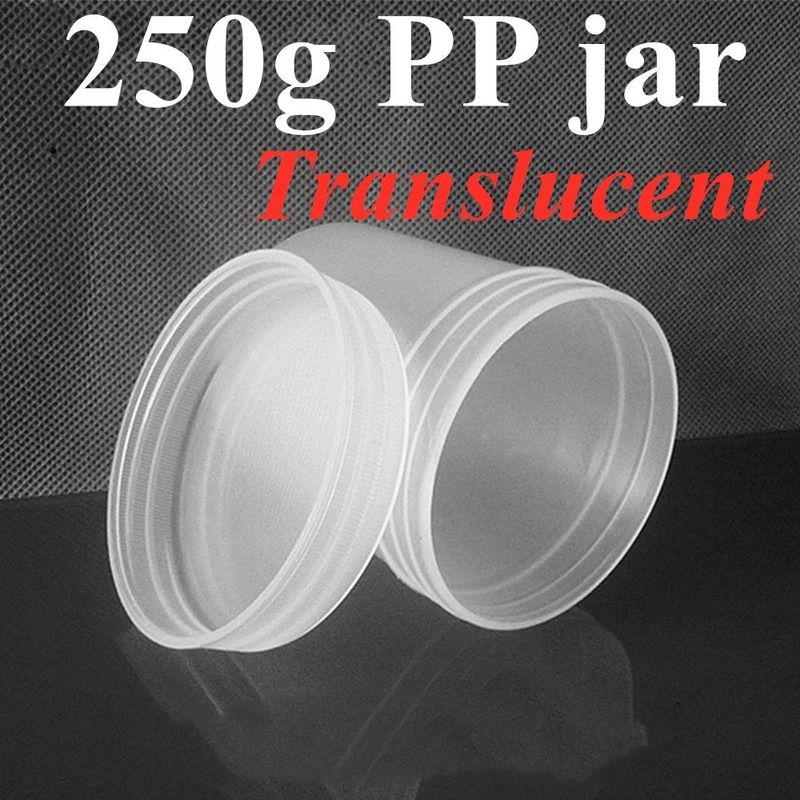 150 ml 250 ml 500 ml 950 ml 1000 ml Weiß Blau Durchsichtig Schwarz Unterverpackung Flasche PP Creme Jar kosmetische Verpackung