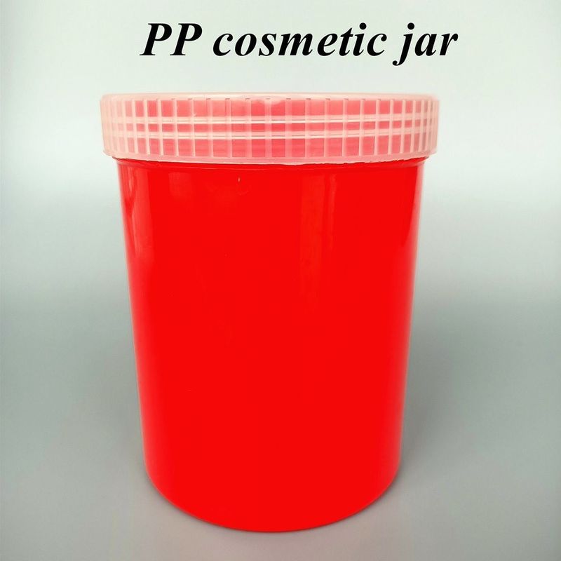 150 ml 250 ml 500 ml 1000 ml Schlammmaske PP Leere Lotion Creme Plastikglas Kosmetische Creme Lebensmittelbehälter Weißes Kosmetikglas