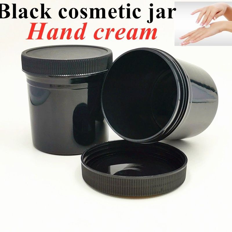 150 ml 250 ml 500 ml 1000 ml leerer Behälter Nahrungsmitteldose PP Kunststoff-Kosmetikcreme Salbe Glas mit leicht offenem Deckel