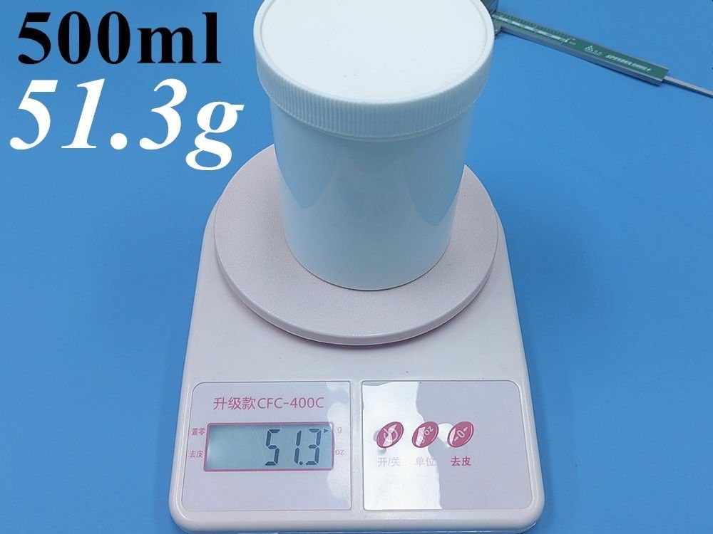 SGS 100ml 250ml 500ml 1000ml PP Kosmetikglas Kosmetikprobenbehälter Salbeglas mit Schraubkappe