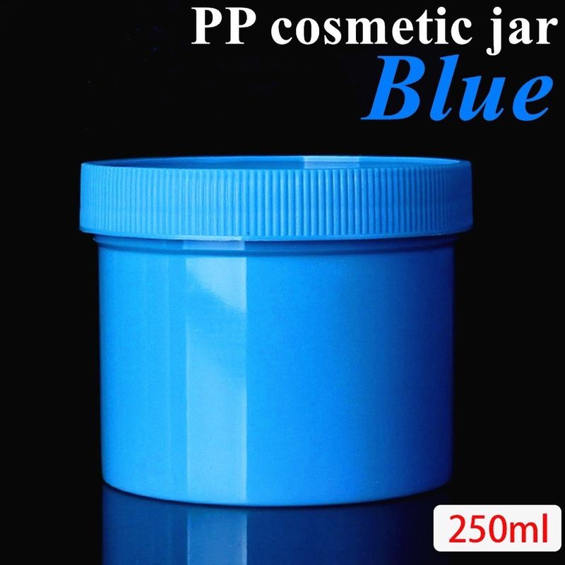 SGS 100ml 250ml 500ml 1000ml PP Kosmetikglas Kosmetikprobenbehälter Salbeglas mit Schraubkappe