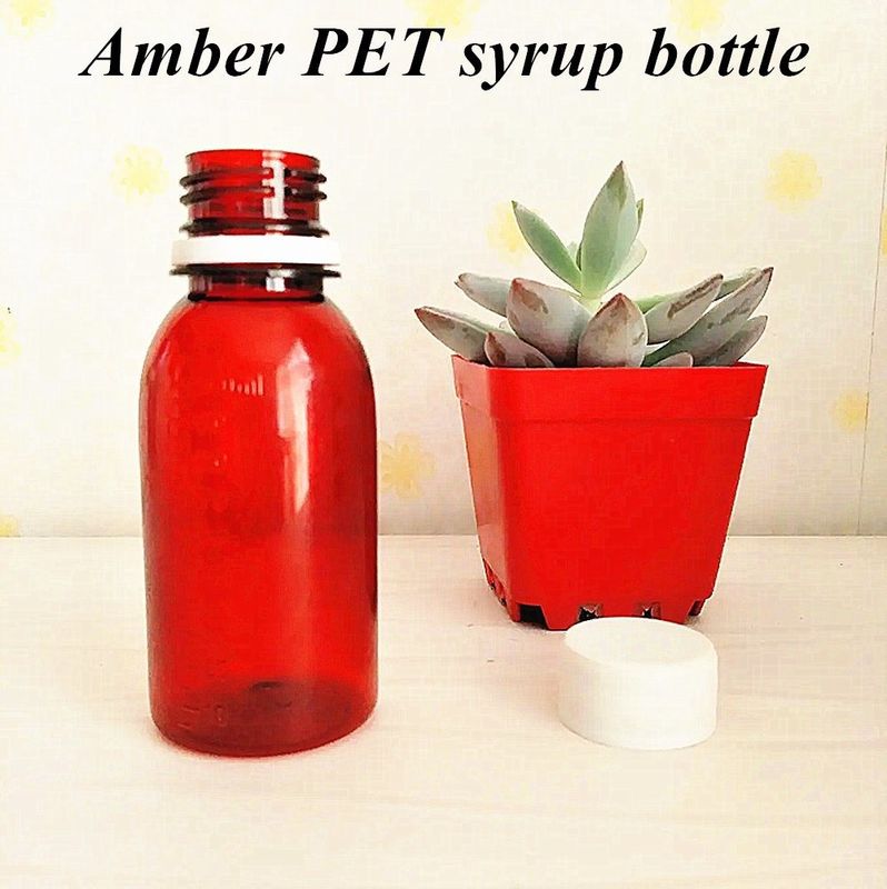 100 ml 120 ml 150 ml Medizin Plastikflasche Hustensaft für Haustiere Flasche Plastikhustensaft Flüssigkeit Rundflasche mit Schraubverschluss