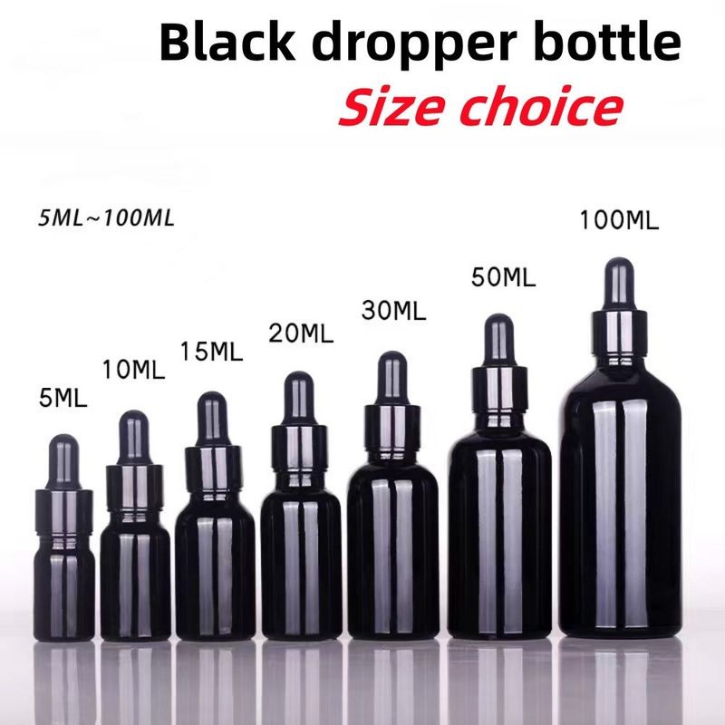 30 ml 10 ml 15 ml 20 ml 50 ml leere Glastropffflasche für ätherisches Öl