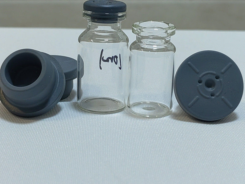 13mm 20mm 28mm Grau Farbe Glas Injektionsflaschen verwenden Lyophilisiertes Pulver Flasche Pharmazeutische Butylkautschukstoppe