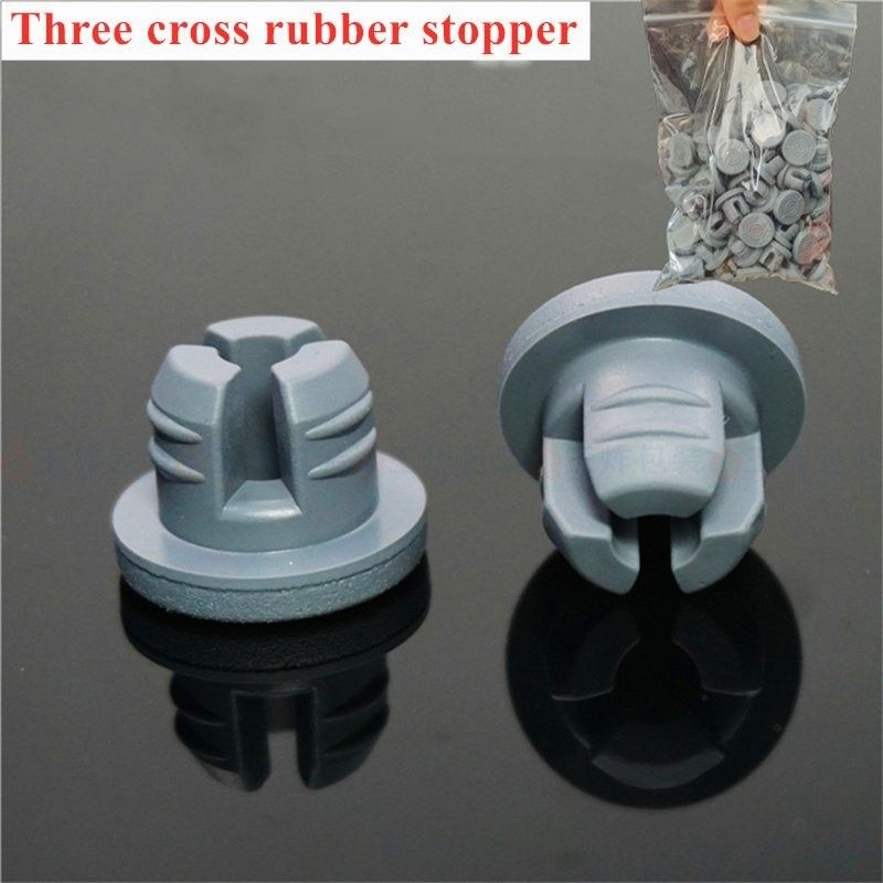 13mm 20mm 28mm Grau Farbe Glas Injektionsflaschen verwenden Lyophilisiertes Pulver Flasche Pharmazeutische Butylkautschukstoppe