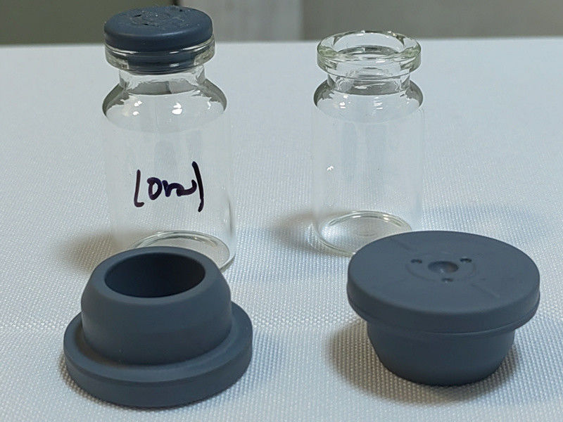 13 mm 32 mm Gummi-Plugg Grauer Butyl-Medizinischer Gummi-Klopf für Injektionsgläser Flaschen Glas Infusionsflasche Verwendung
