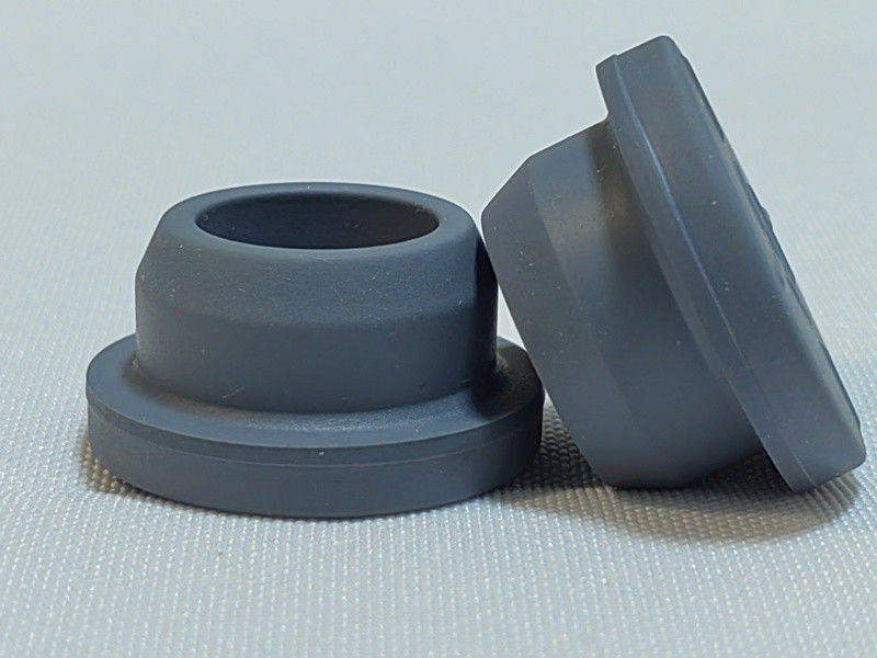 13 mm 32 mm Gummi-Plugg Grauer Butyl-Medizinischer Gummi-Klopf für Injektionsgläser Flaschen Glas Infusionsflasche Verwendung