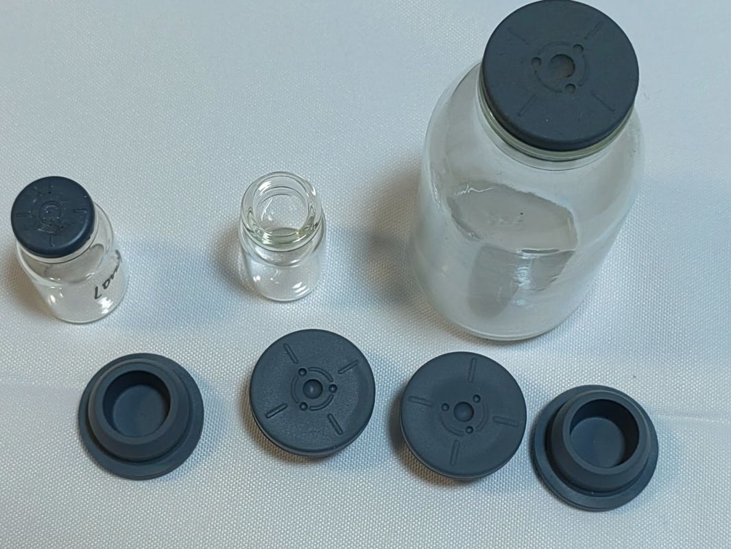20 mm 28 mm 32 mm Butylkautschukverschluss Pharmazeutische Butylkautschukverschluss für pharmazeutische Durchstechflaschen Infusionsflasche
