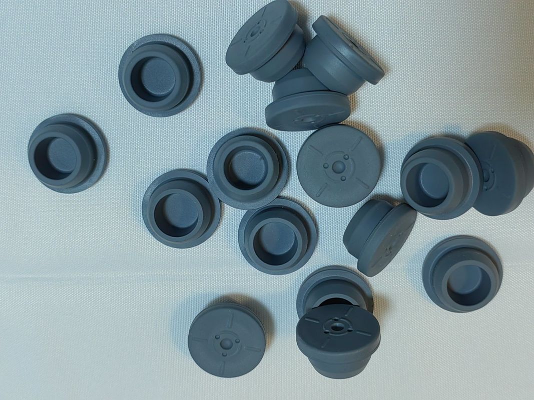 20 mm 23 mm Medizintechnikflaschenverschlüsse Medizintechnik Butylkautschukverschlüsse für pharmazeutische Lyophilisierung Glasflaschen