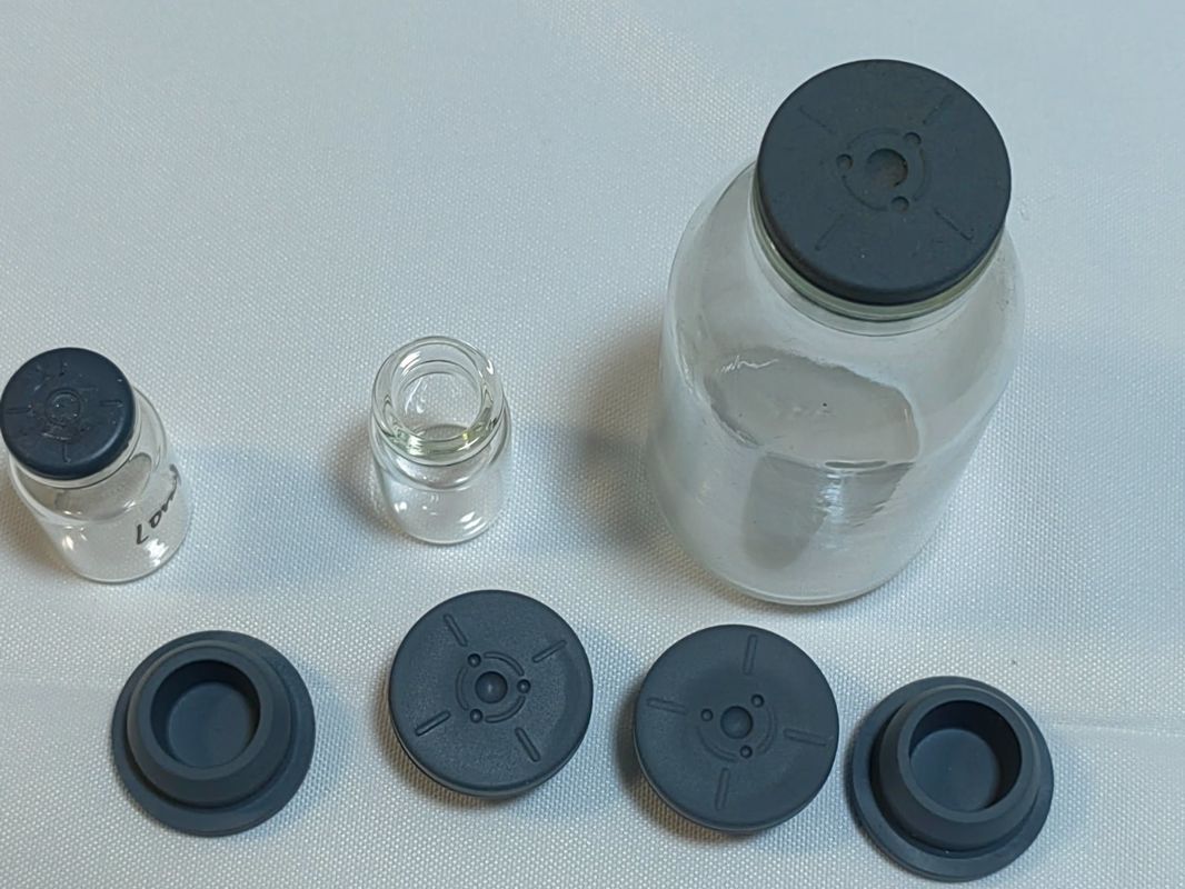20 mm 23 mm Medizintechnikflaschenverschlüsse Medizintechnik Butylkautschukverschlüsse für pharmazeutische Lyophilisierung Glasflaschen