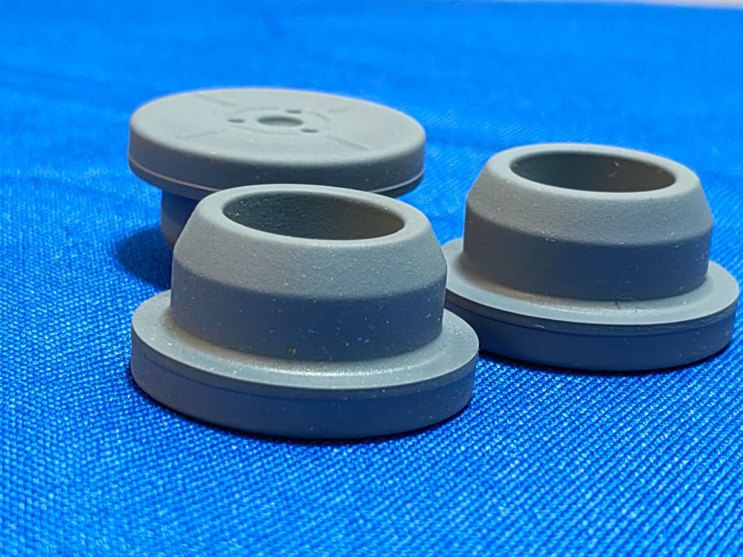 13mm 20mm 28mm 32mm Pharmazeutische Verpackung Waschfrei steriler medizinischer Butylkautschukverschluss für Glasflaschen injizierbar