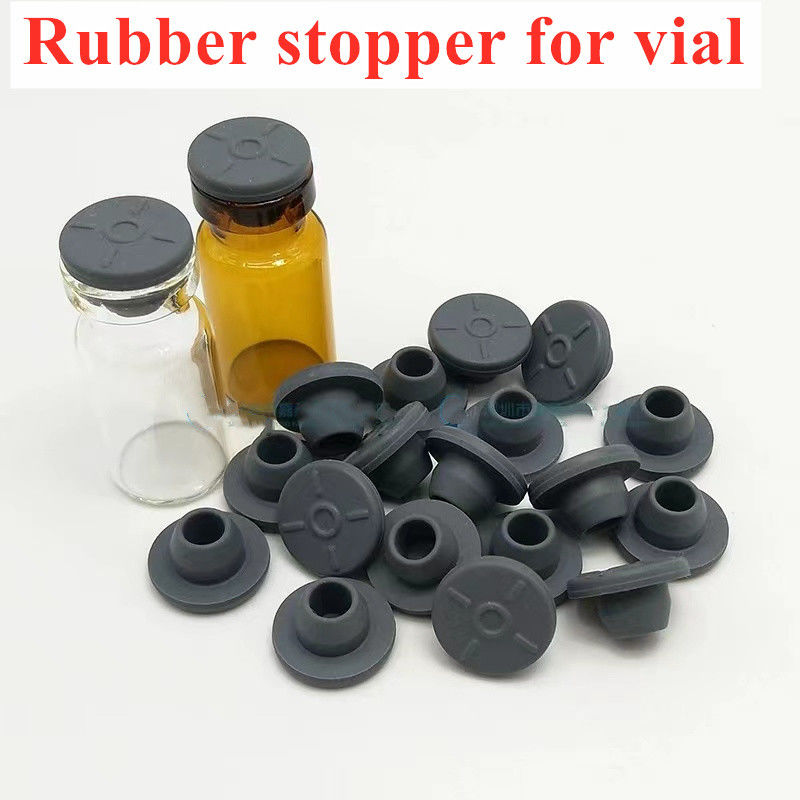 13mm 20mm 28mm Pharmazeutische Silikon-Boromat-Gummi-Klopfen für glasierte, gefrierter Injektionsflasche