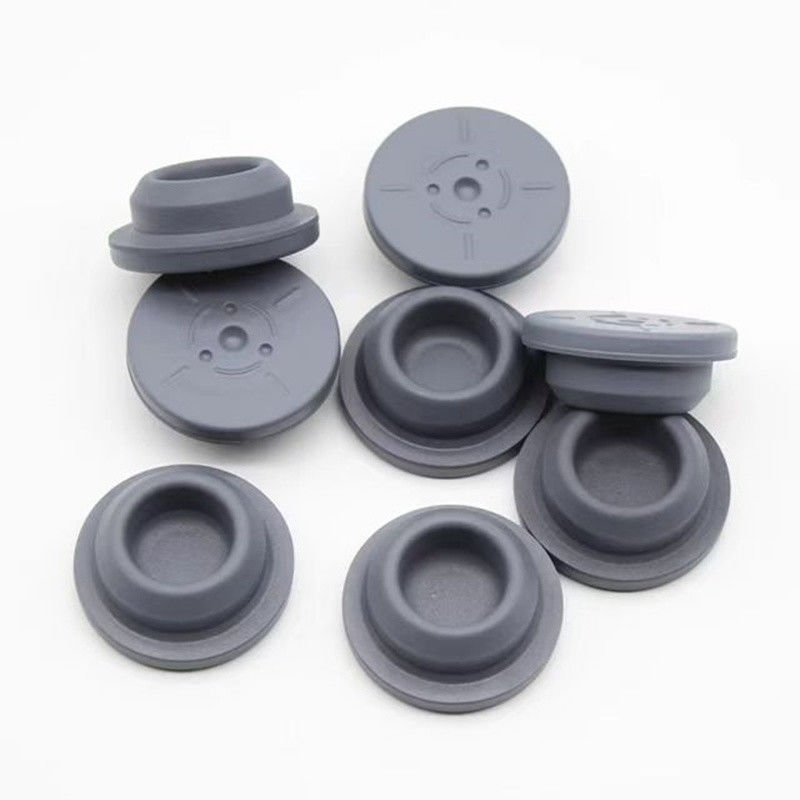 13mm 20mm 28mm Pharmazeutische Silikon-Boromat-Gummi-Klopfen für glasierte, gefrierter Injektionsflasche