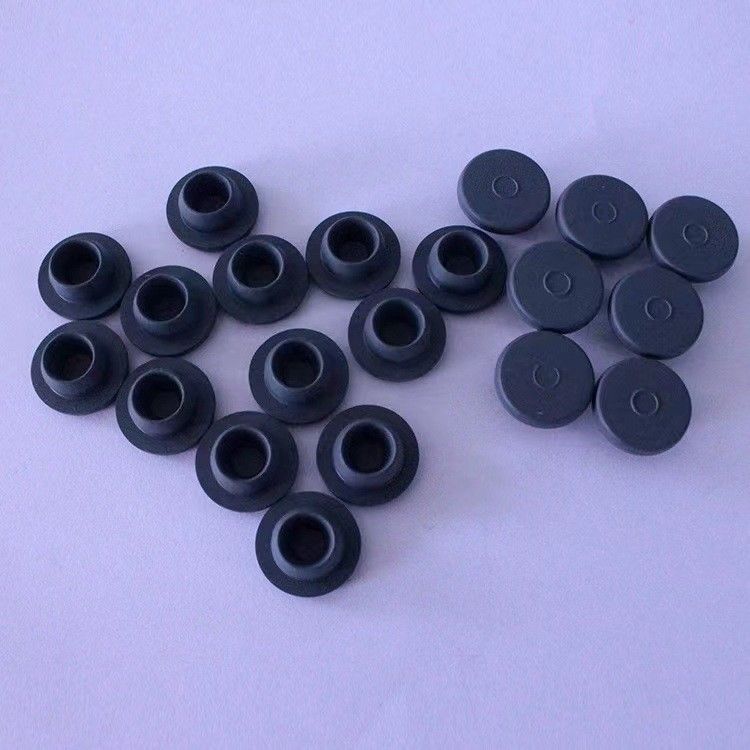 13mm 20mm 28mm Pharmazeutische Silikon-Boromat-Gummi-Klopfen für glasierte, gefrierter Injektionsflasche