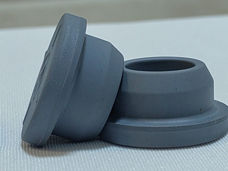 13mm 20mm 28mm 32mm Grauer pharmazeutischer Chlorobutylbutylkautschukverschluss für Glas-Injektionsflasche Impfstoffflasche