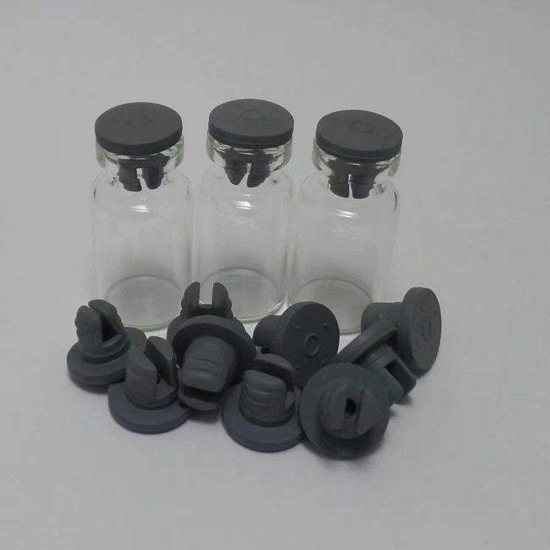 13mm 20mm 28mm 32mm Grauer pharmazeutischer Chlorobutylbutylkautschukverschluss für Glas-Injektionsflasche Impfstoffflasche