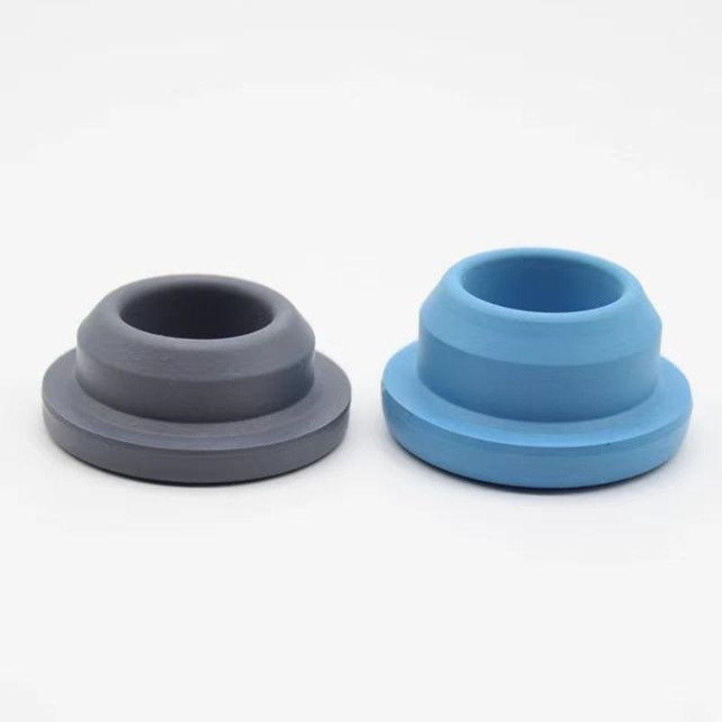 28 mm 32 mm Ethylenoxid Sterilisierte medizinische Verbrauchsmaterialien Bromo Butyl Gummiverschlüsse für Glas-Injektionsflaschen