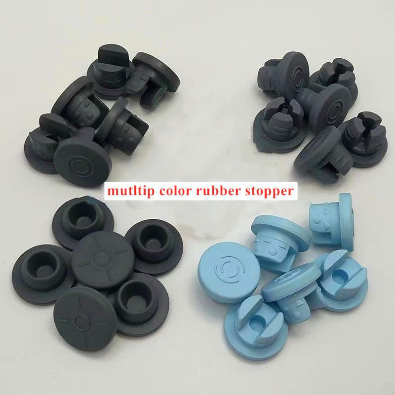 28 mm 32 mm Ethylenoxid Sterilisierte medizinische Verbrauchsmaterialien Bromo Butyl Gummiverschlüsse für Glas-Injektionsflaschen