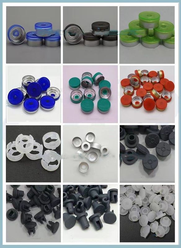 28 mm 32 mm Ethylenoxid Sterilisierte medizinische Verbrauchsmaterialien Bromo Butyl Gummiverschlüsse für Glas-Injektionsflaschen