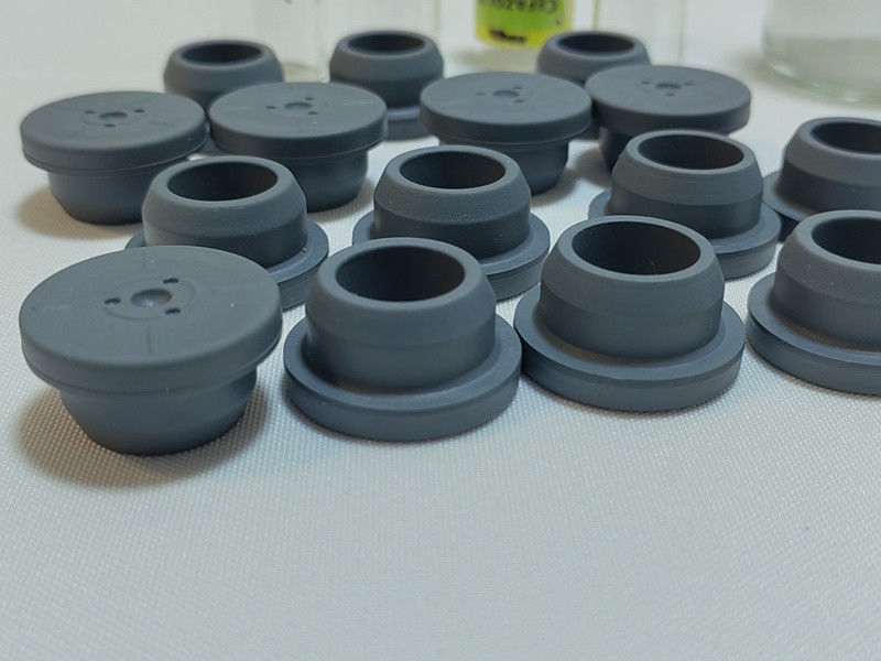Gefriergetrocknetes Glas Injektionsflasche Glas Großfläschige Infusionsflasche Bromobutylbutylchlorobutyl Gummiverschluss