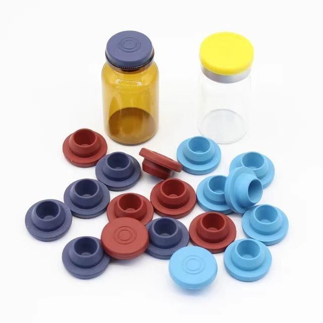 Gefriergetrocknetes Glas Injektionsflasche Glas Großfläschige Infusionsflasche Bromobutylbutylchlorobutyl Gummiverschluss