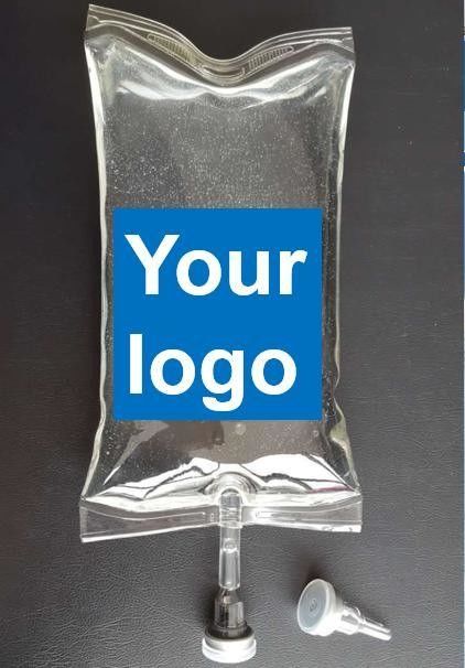 250 ml 500 ml 1000 ml Einweg-Infusionsbeutel Medizinisches PVC Steril Salzlösung IV Flüssigkeitslösung PVC Infusionsbeutel
