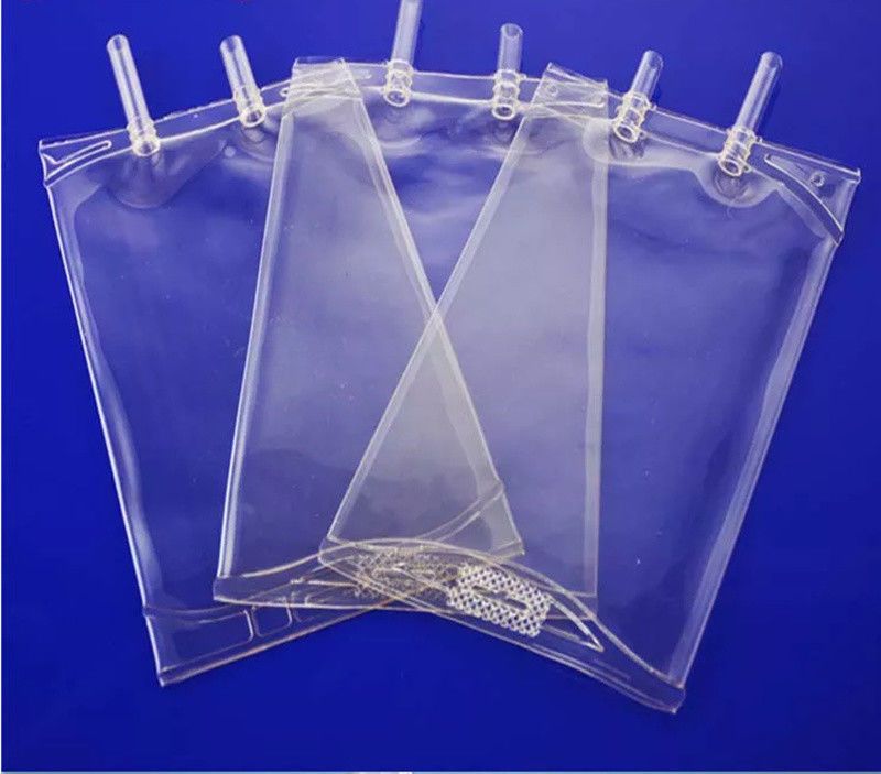 250 ml 500 ml Compound PVC Infusionsbeutel Großvolumen Einweg-Intravenous Fluid Pressure Transport IV Lösungstüte