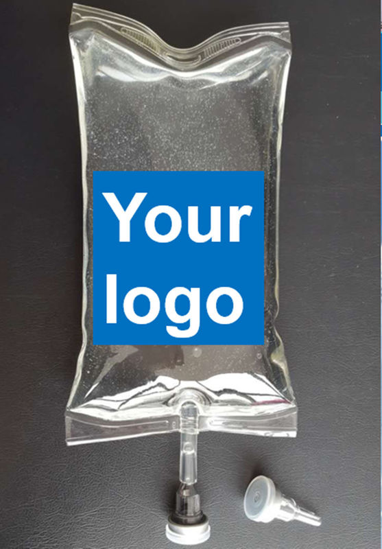 250 ml 500 ml Compound PVC Infusionsbeutel Großvolumen Einweg-Intravenous Fluid Pressure Transport IV Lösungstüte
