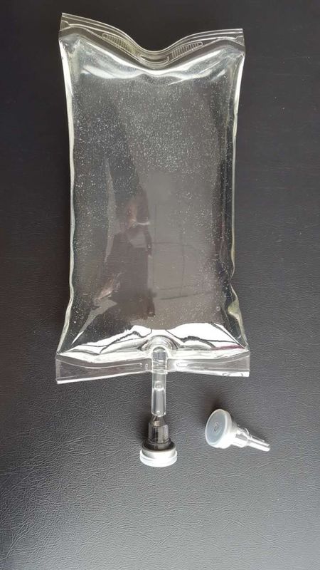 PVC 100 ml 250 ml Einweg-Infusionsbeutel IV-Beutel Transparenter medizinischer PVC leerer Infusionsbeutel für Glukose-Normalsalzlösung