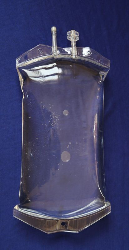 PVC 100 ml 250 ml Einweg-Infusionsbeutel IV-Beutel Transparenter medizinischer PVC leerer Infusionsbeutel für Glukose-Normalsalzlösung