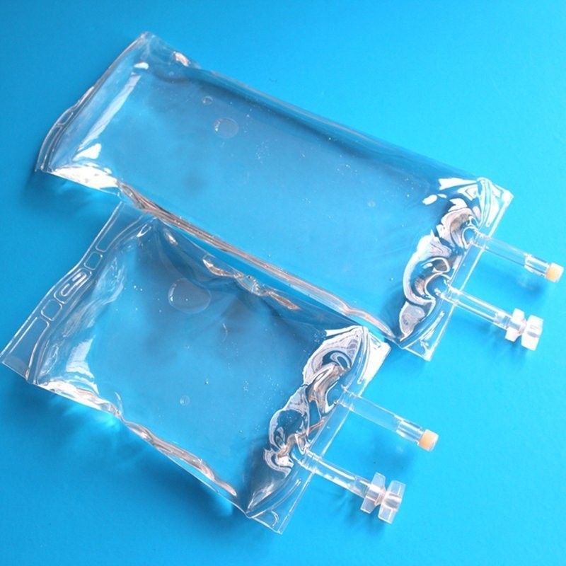 500 ml 1000 ml PVC-Steril-IV-Taschen PVC-IV-Tasche Einweg-Plastik-Medizinisch-Steril-Taschen Infusionsbeutel