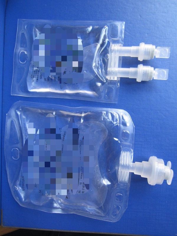 100 ml 250 ml Polypropylen-Infusionsbeutel Natriumchlorid Nicht-PVC IV-Beutel klares Medizinisches Nicht-PVC leeres Infusionsbeutel
