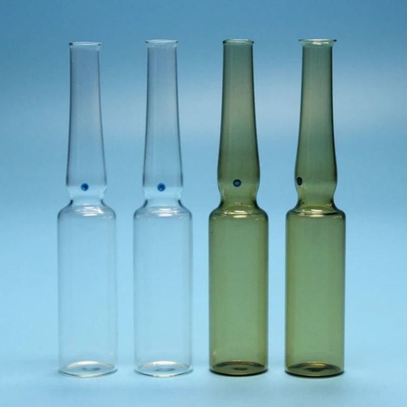 2 ml 5 ml 10 ml Leere USP Standard-Borosilikat-Glasampullen Transparent und Bernsteinfarben für Penicillin-Injektionsmedizin
