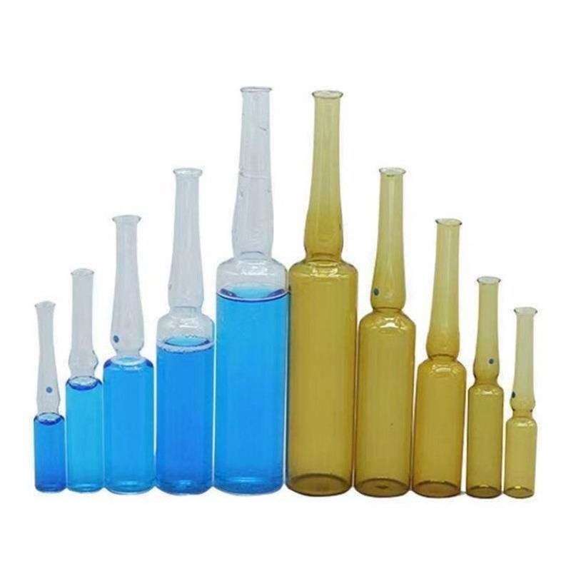 2 ml 3 ml 5 ml 10 ml 20 ml klares Anti-Aging-Hautpflege-Beleuchtungsserum Bernstein Injektion Leere Glasampullen zur Injektion