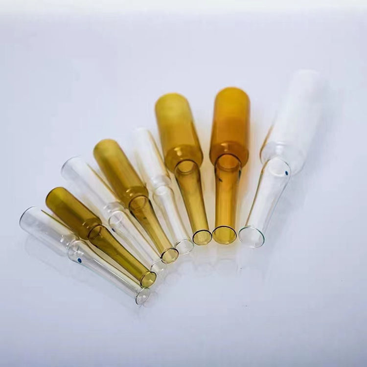 1 ml 2 ml 5 ml 10 ml 20 ml Chinesische und ISO-Standard-Glasampulle Einweg-Pharmazeutische Borosilikat-Glasampulle