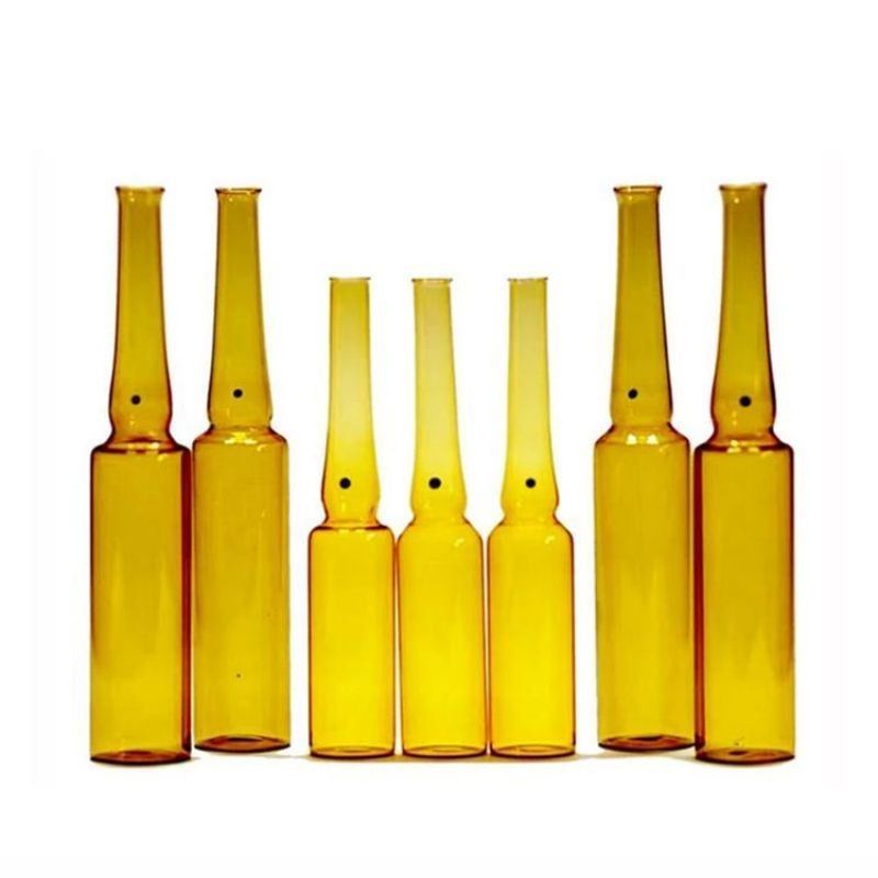 Pharmazeutische 1ml 2ml 5ml 10ml ISO-Form A B C D Leere medizinische Glasampulle ISO-Standard für Injektionsmedizin