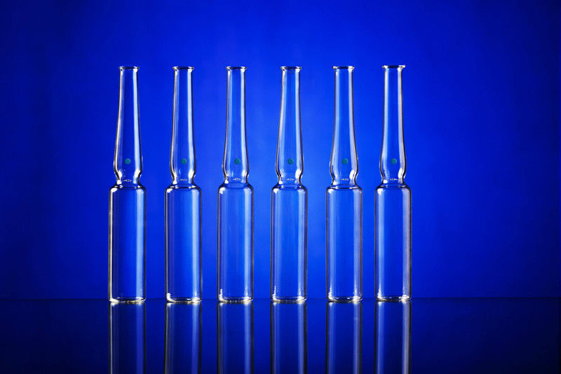 Pharmazeutische 1ml 2ml 5ml 10ml ISO-Form A B C D Leere medizinische Glasampulle ISO-Standard für Injektionsmedizin