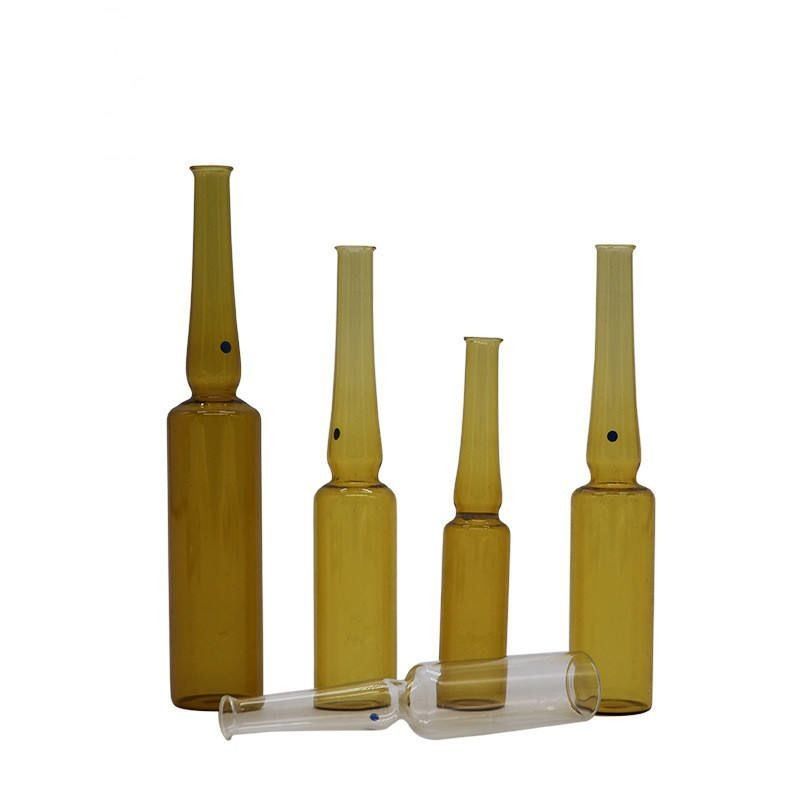 Medizinisch klar 2 ml 5 ml 10 ml 20 ml Niedrigborosilikatglas Ampulle ISO 10 ml Glas Ampulle Niedrigneutral Borosilikatglas