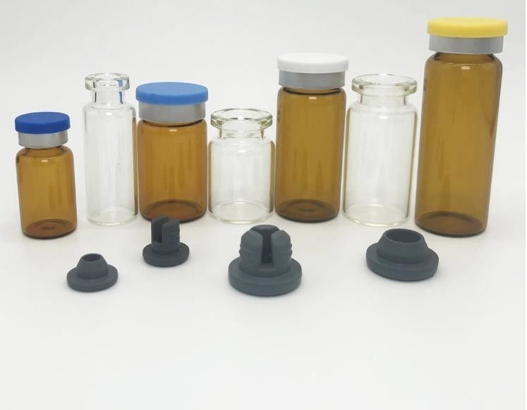 5 ml 7 ml 10 ml klares Bernstein-Borosilikat Impfstoff Glasflasche Tubulare leere Injektion leeres Serum Glas Durchstechflasche