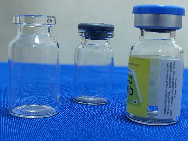 5 ml 7 ml 10 ml Klares Bernstein niedrig neutrales Borosilikatglas Röhrchenförmige kleine Injektionsflaschen aus Glas zur Injektion