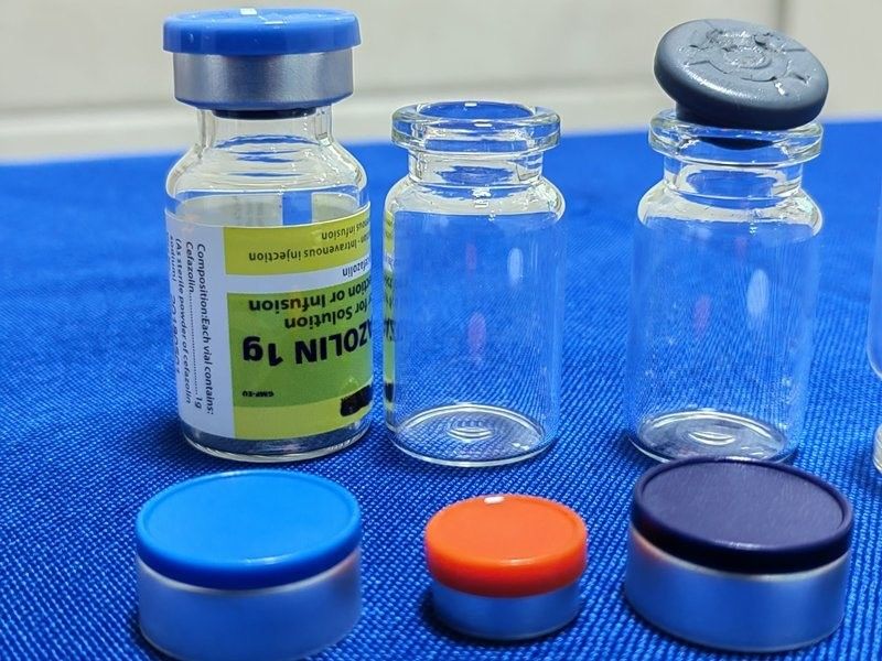 5 ml 10 ml 20 ml pharmazeutische Penicillin-Flasche Flaschenbehälter Kleine klare Bernsteinfarbene medizinische sterile Injektionsflasche aus Glas