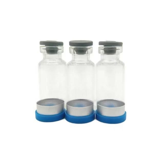 5 ml 10 ml 20 ml pharmazeutische Penicillin-Flasche Flaschenbehälter Kleine klare Bernsteinfarbene medizinische sterile Injektionsflasche aus Glas